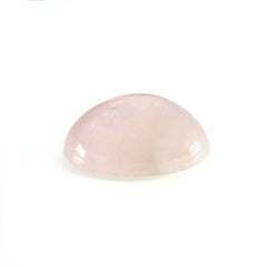 MILKY MORGANITE OVAL CAB (DARK) (SI) 10X8MM 2.39 Cts.