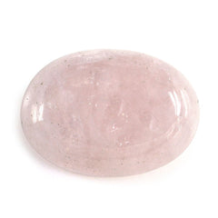 MILKY MORGANITE OVAL CAB (DARK) (SI) 14X10MM 5.67 Cts.