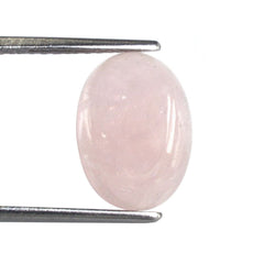 MILKY MORGANITE OVAL CAB (DARK) (SI) 14X10MM 5.67 Cts.