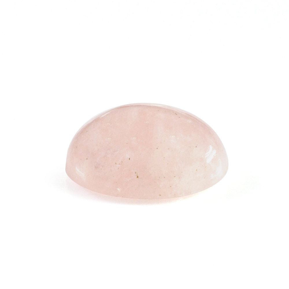 MILKY MORGANITE OVAL CAB (DARK) (SI) 12X10MM 4.74 Cts.