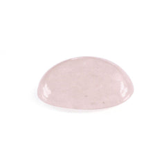 MILKY MORGANITE OVAL CAB (MEDIUM) (SI) 10X8MM 2.39 Cts.