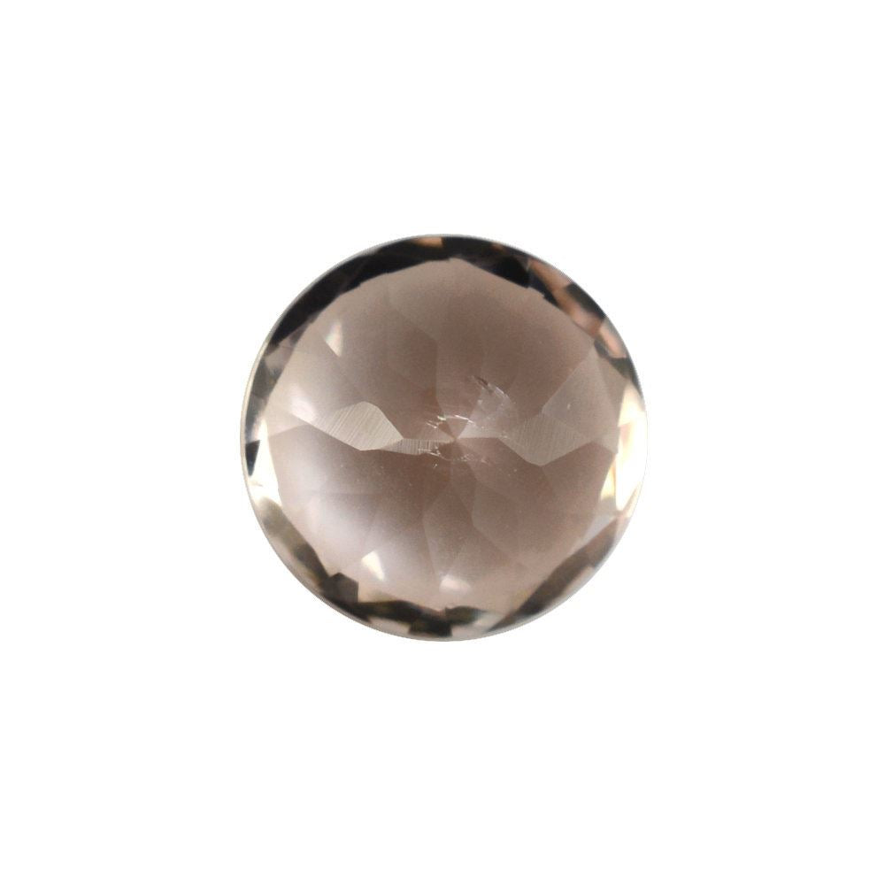 PEACH MORGANITE CUT ROUND (AA/HI) 6MM 0.74 Cts.