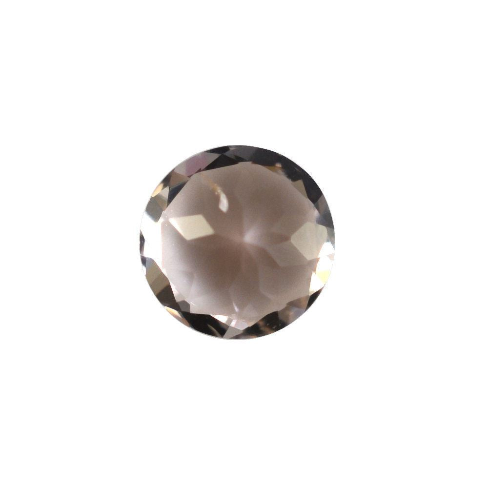 PEACH MORGANITE CUT ROUND (AA/SI) 5MM 0.44 Cts.