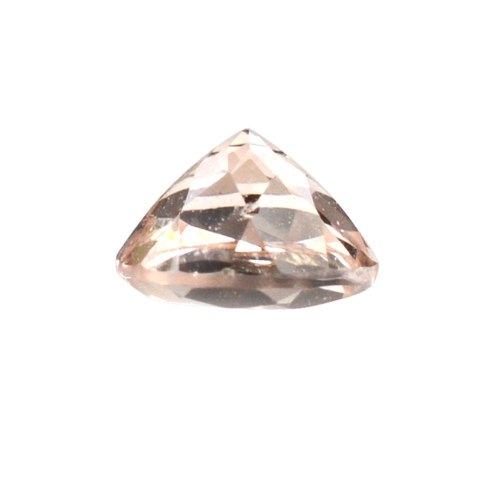 PEACH MORGANITE CUT ROUND (AA/SI) 4.50MM 0.38 Cts.