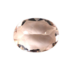 PEACH MORGANITE CUT OVAL (AA/SI) 8X6MM 1.10 Cts.