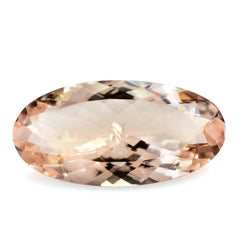 PEACH MORGANITE CUT OVAL (AAA/SI) 20X10MM 6.59 Cts.