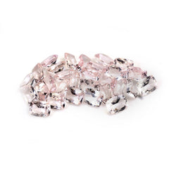 PINK MORGANITE CUT CUSHION (AA/HI) 8X6MM 1.18 Cts.