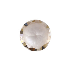 PEACH MORGANITE CUT ROUND (A) 6.50MM 0.88 Cts.