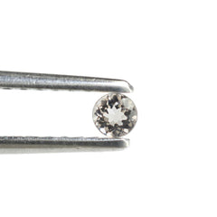 PEACH MORGANITE CUT ROUND (A) 3MM 0.11 Cts.