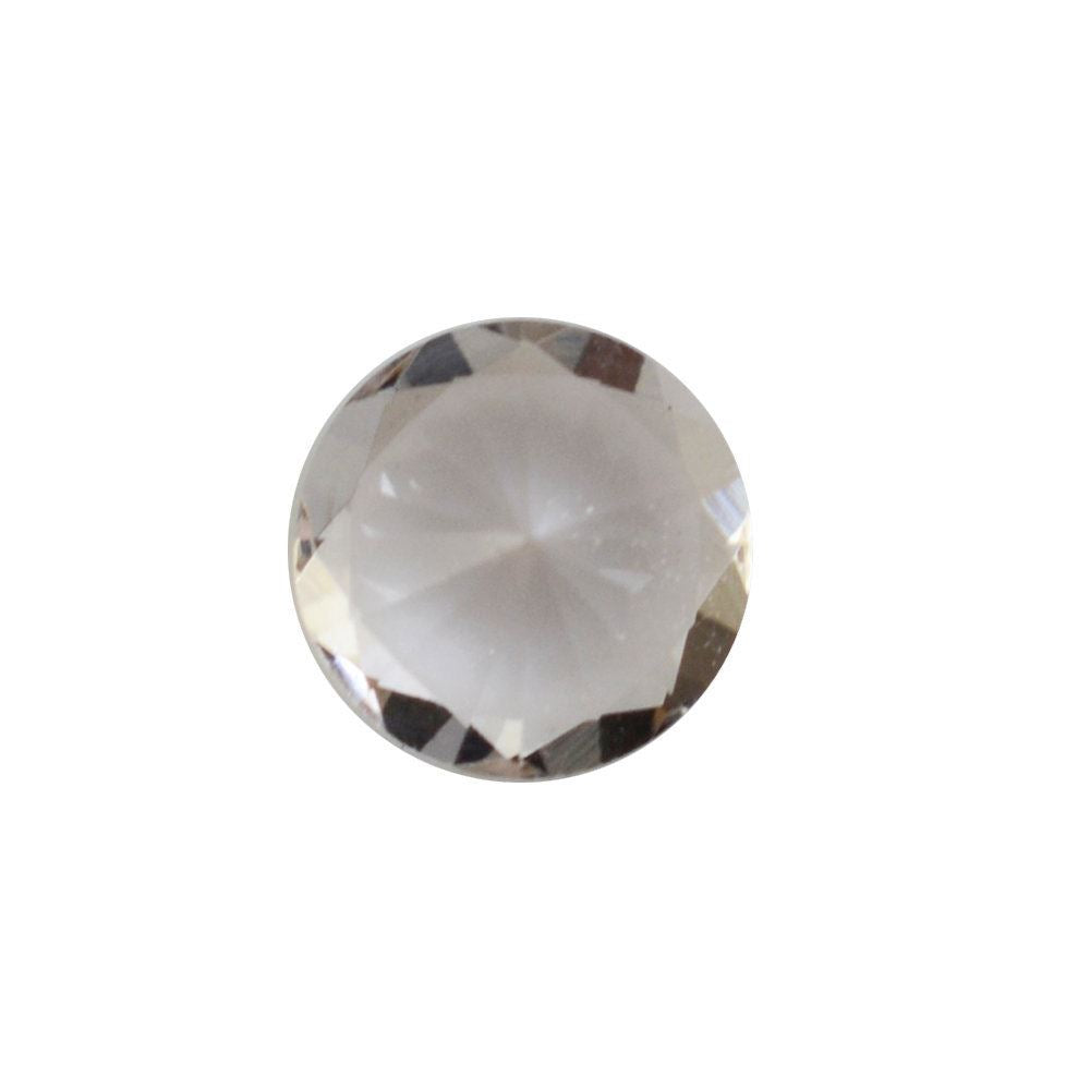 PEACH MORGANITE DIAMOND CUT ROUND (A) 4.50MM 0.29 Cts.