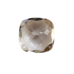 PEACH MORGANITE CUT CUSHION (A) 7MM 1.35 Cts.