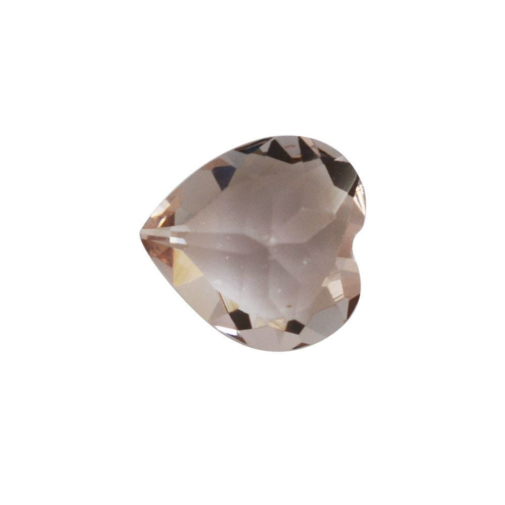 PEACH MORGANITE CUT HEART (AAA/HI) 5MM 0.39 Cts.