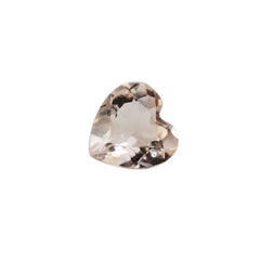 PEACH MORGANITE CUT HEART (A) 5MM 0.38 Cts.