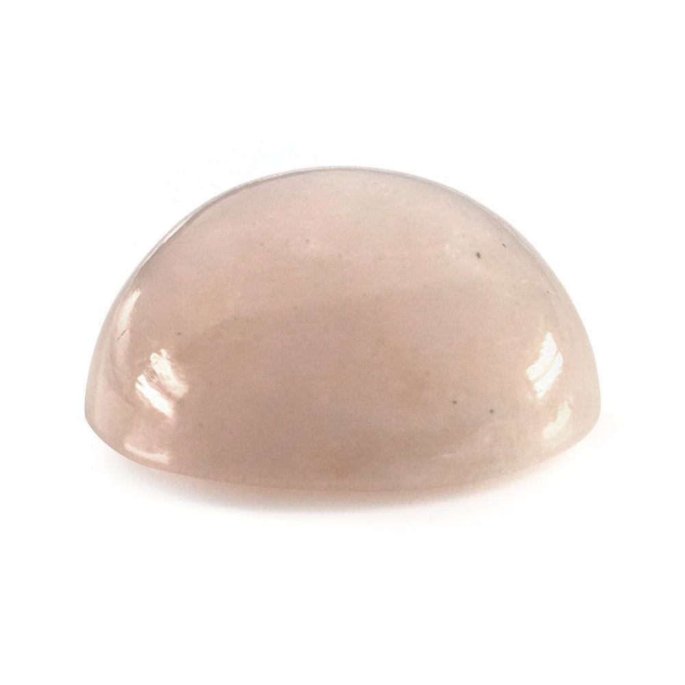 MILKY MORGANITE ROUND CAB 12MM 6.33 Cts.