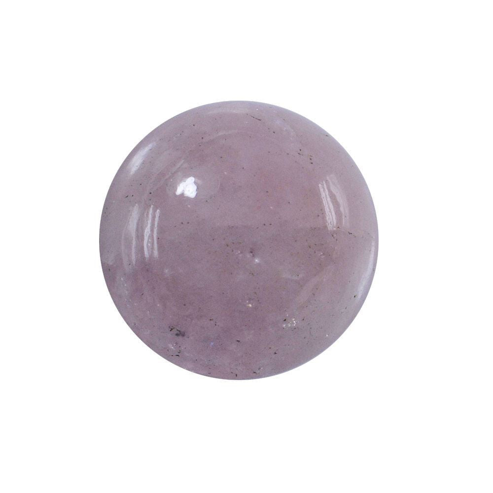 MILKY MORGANITE ROUND CAB 12MM 6.24 Cts.