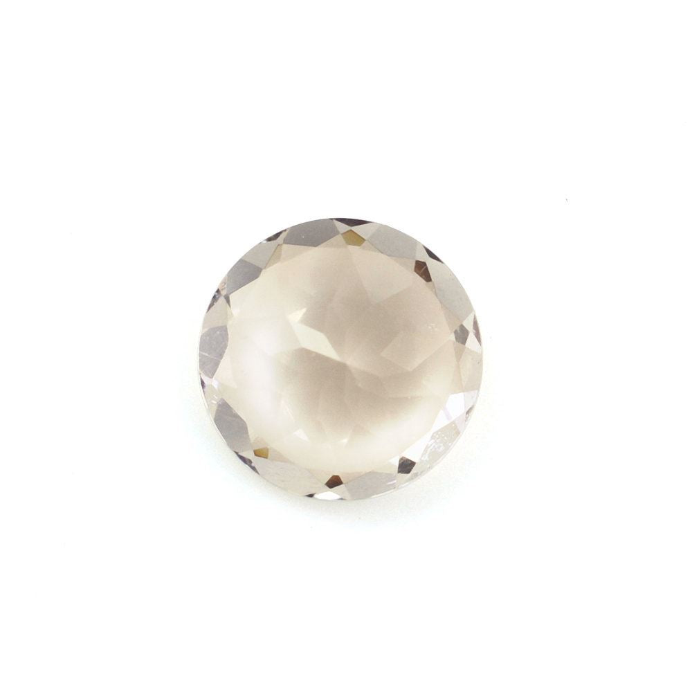 PEACH MORGANITE CUT ROUND (AAA/SI) 6.50MM 0.88 Cts.