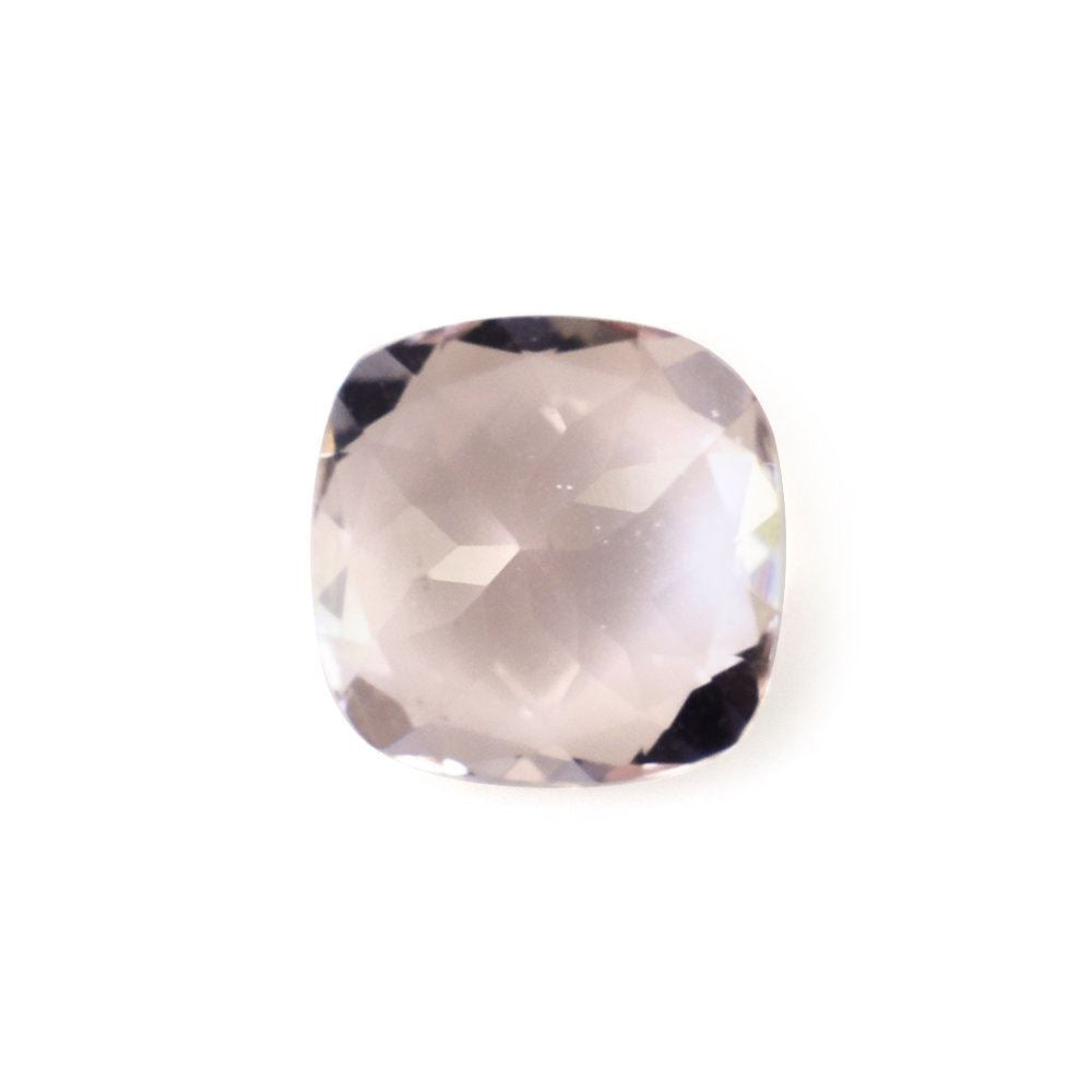 PEACH MORGANITE CUT CUSHION (AA/SI) 6MM 0.84 Cts.