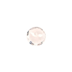 PEACH MORGANITE CUT ROUND (A) 3.00MM 0.10 Cts.