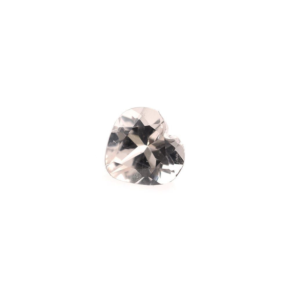 PEACH MORGANITE CUT HEART (AA) 3.60MM 0.22 Cts.