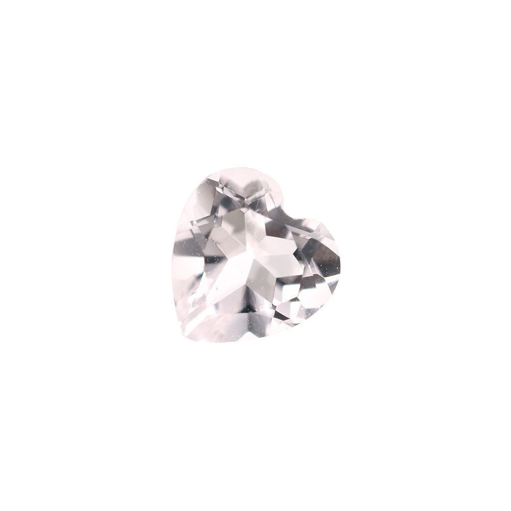 PEACH MORGANITE CUT HEART (A) 5.00MM 0.40 Cts.