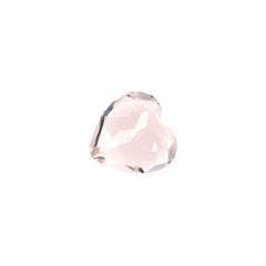 PEACH MORGANITE CUT HEART (A) 5.00MM 0.40 Cts.