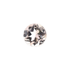 PEACH MORGANITE CUT ROUND (AAA/SI) 5.00MM 0.44 Cts.