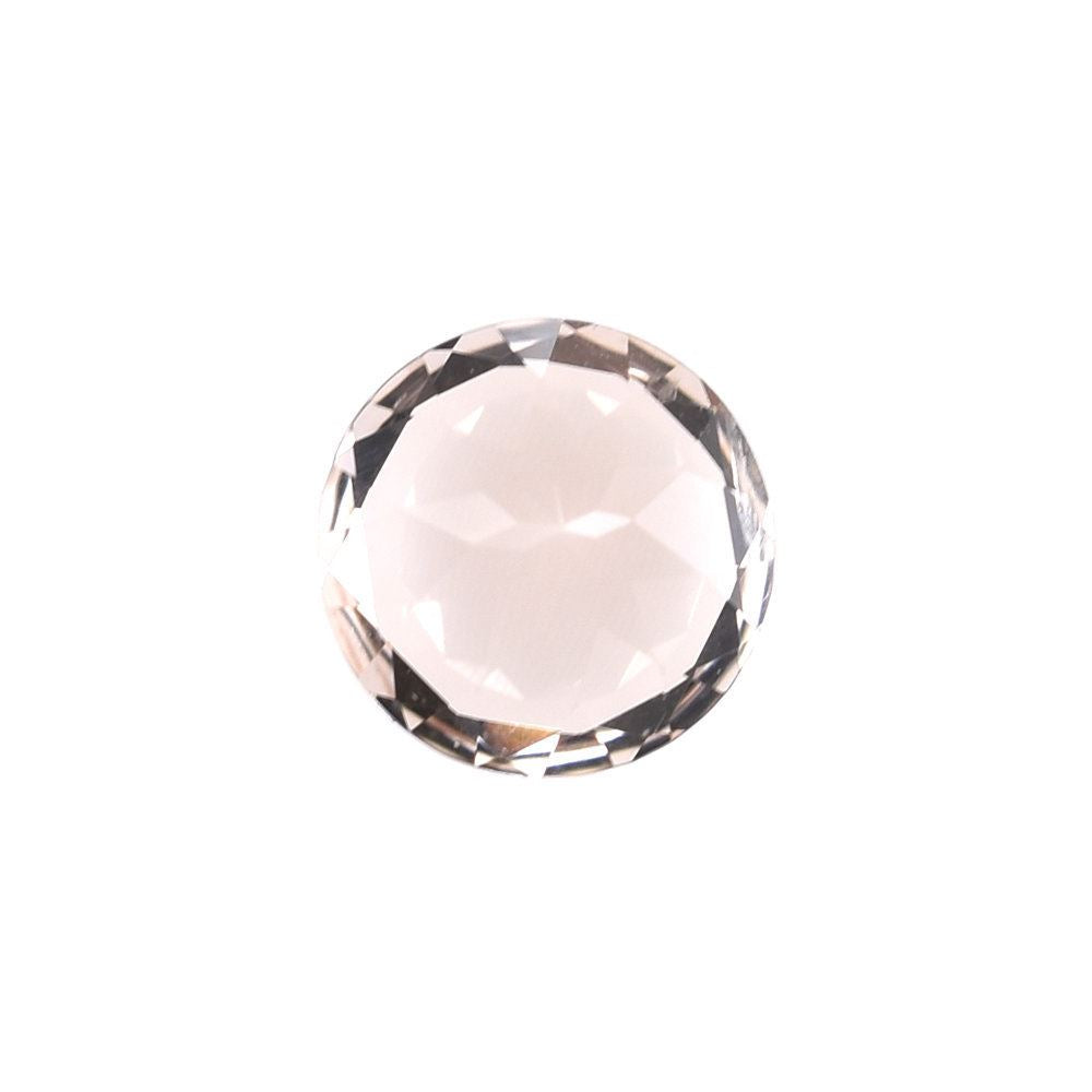 PEACH MORGANITE CUT ROUND (AAA/SI) 7.00MM 1.15 Cts.