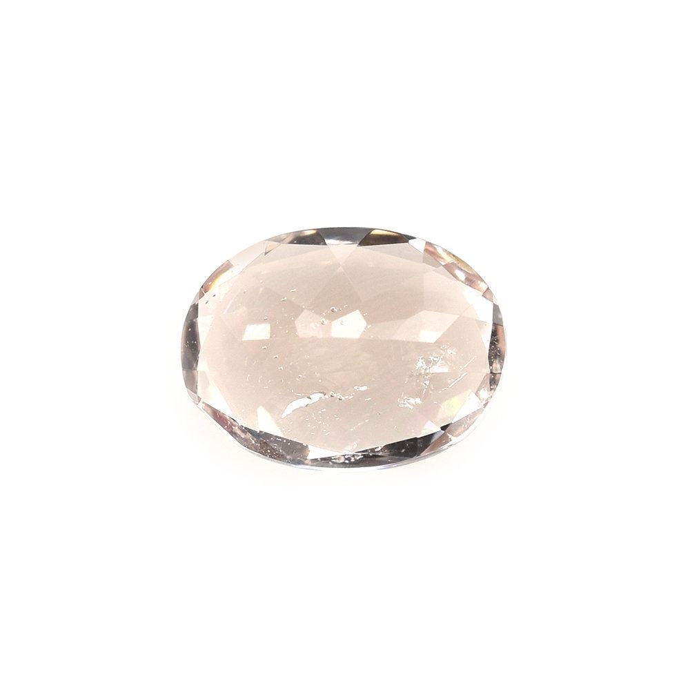 PEACH MORGANITE CUT OVAL (AA/SI) 8X6MM 1.13 Cts.