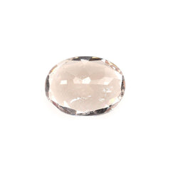 PEACH MORGANITE CUT OVAL (AA/SI) 8X6MM 1.13 Cts.