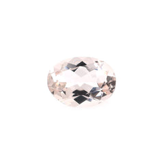 PEACH MORGANITE CUT OVAL (A/CLEAN) 7X5MM 0.65 Cts.