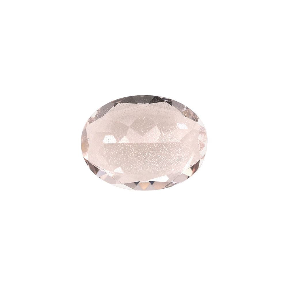 PEACH MORGANITE CUT OVAL (AAA/HI) 8X6MM 0.95 Cts.