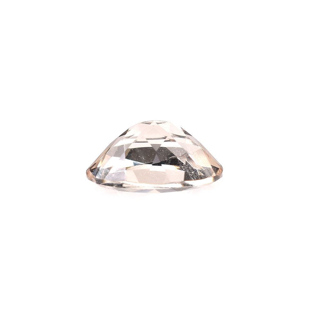 PEACH MORGANITE CUT OVAL (AA/SI) 7X5MM 0.60 Cts.