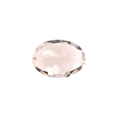 PEACH MORGANITE CUT OVAL (AA/SI) 7X5MM 0.60 Cts.