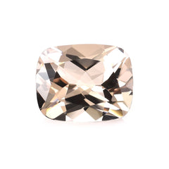 PEACH MORGANITE CUT CUSHION (A/CLEAN) 10X8MM 2.83 Cts.