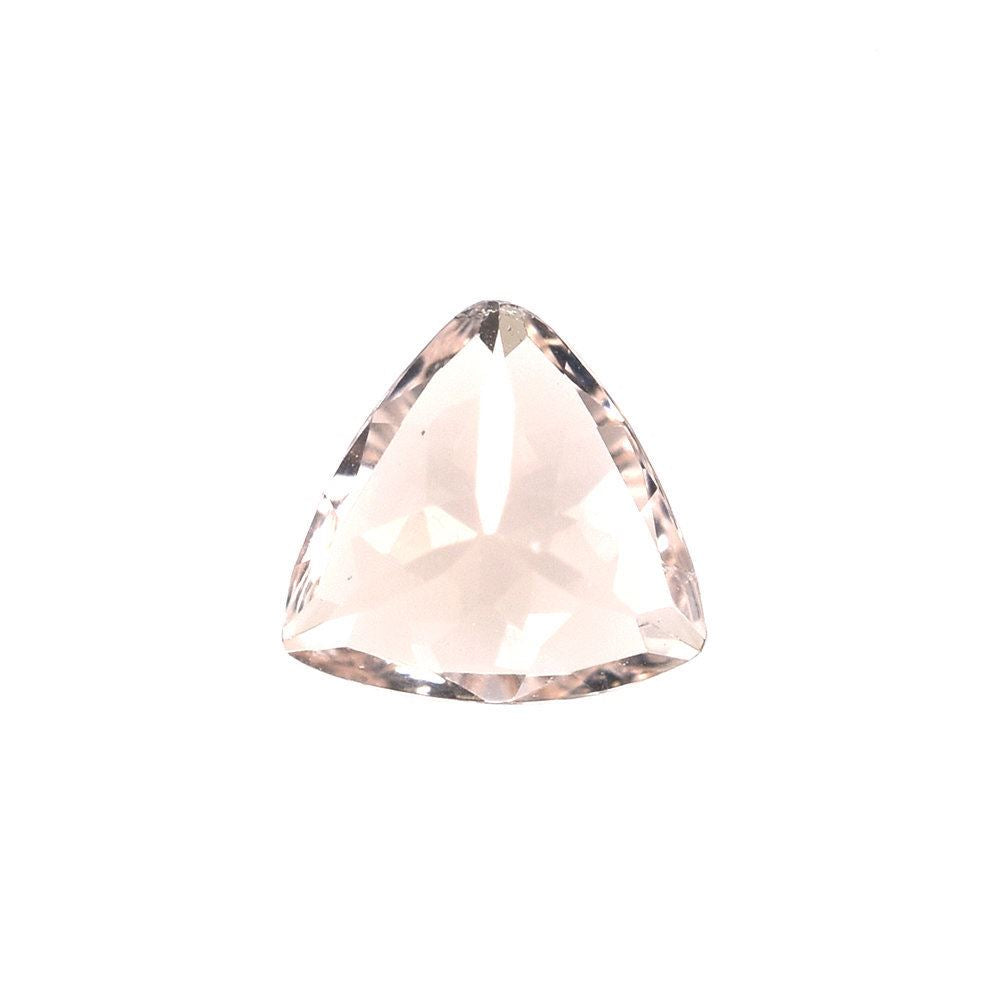 PEACH MORGANITE CUT TRILLION (AA/HI) 6X6MM 0.61 Cts.