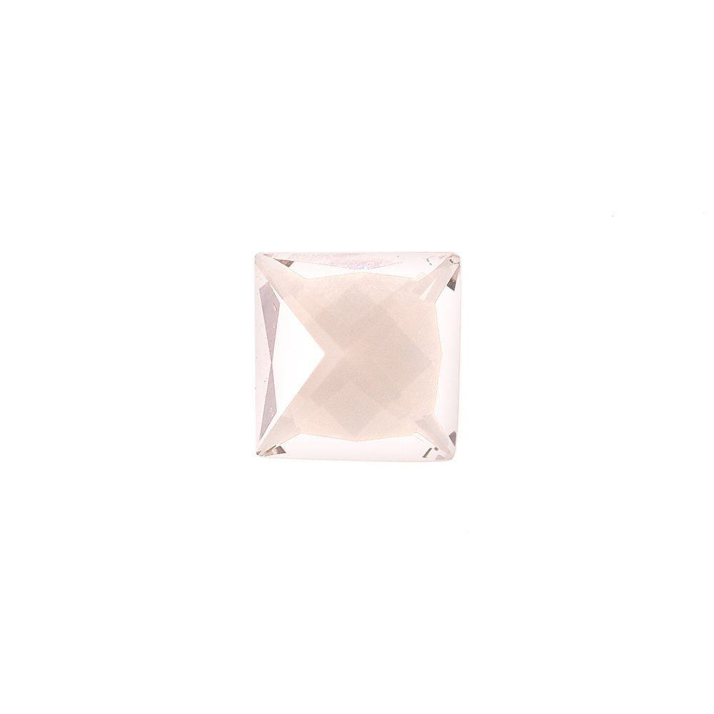 PEACH MORGANITE PRINCESS CUT SQUARE (AA/CLEAN) 4.00MM 0.30 Cts.