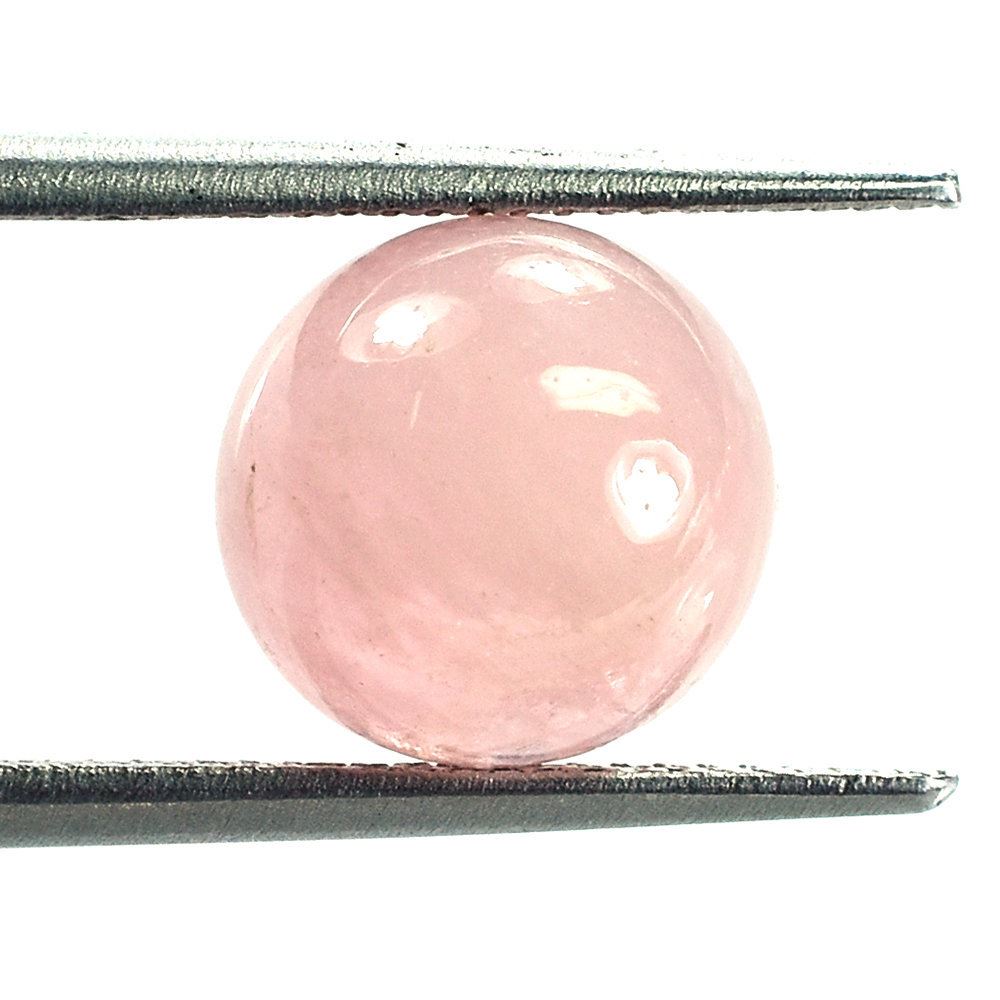 PINK MORGANITE (MILKY) PLAIN ROUND BALL 10-10.50MM 7.66 Cts.