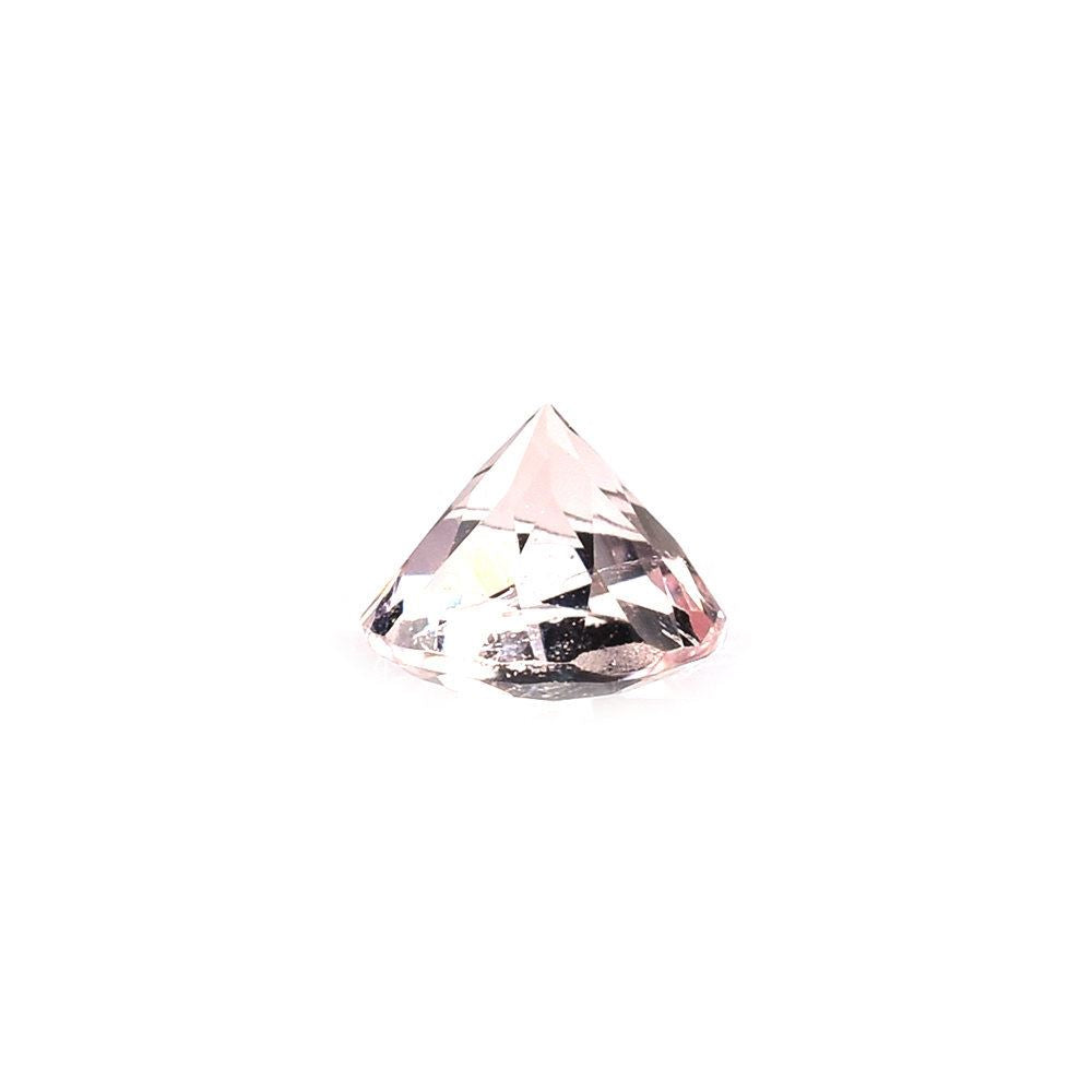 PINK MORGANITE CUT ROUND 5MM (AA/SI) 0.42 Cts.