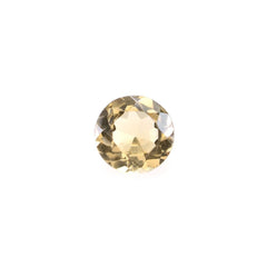 MORGANITE (YELLOWISH) CUT ROUND 4X4MM (DARK) 0.23 Cts.