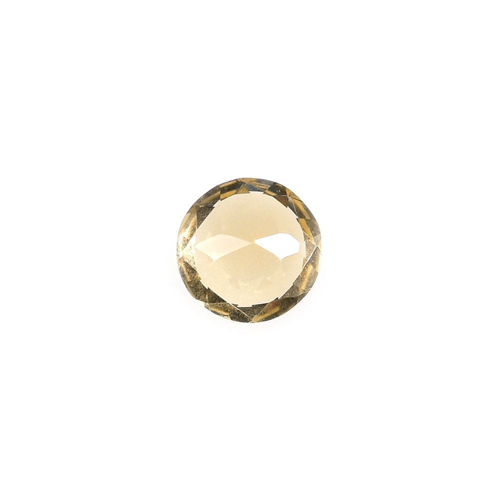 MORGANITE (YELLOWISH) CUT ROUND 4X4MM (DARK) 0.23 Cts.