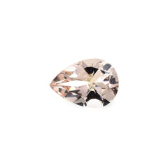 PEACH MORGANITE CUT PEAR 7X5MM (AA/SI) 0.58 Cts.