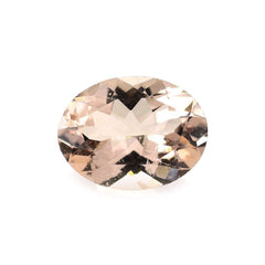 PEACH MORGANITE (YELLOWISH) CUT OVAL 9X7MM (AAA/HI) 1.40 Cts.