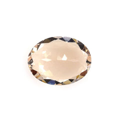 PEACH MORGANITE (YELLOWISH) CUT OVAL 9X7MM (AAA/HI) 1.40 Cts.