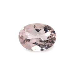 PEACH MORGANITE CUT OVAL 8X6MM (AAA/HI) 1.00 Cts.