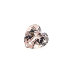 PEACH MORGANITE CUT HEART (AA/HI) 5X5MM 0.43 Cts.