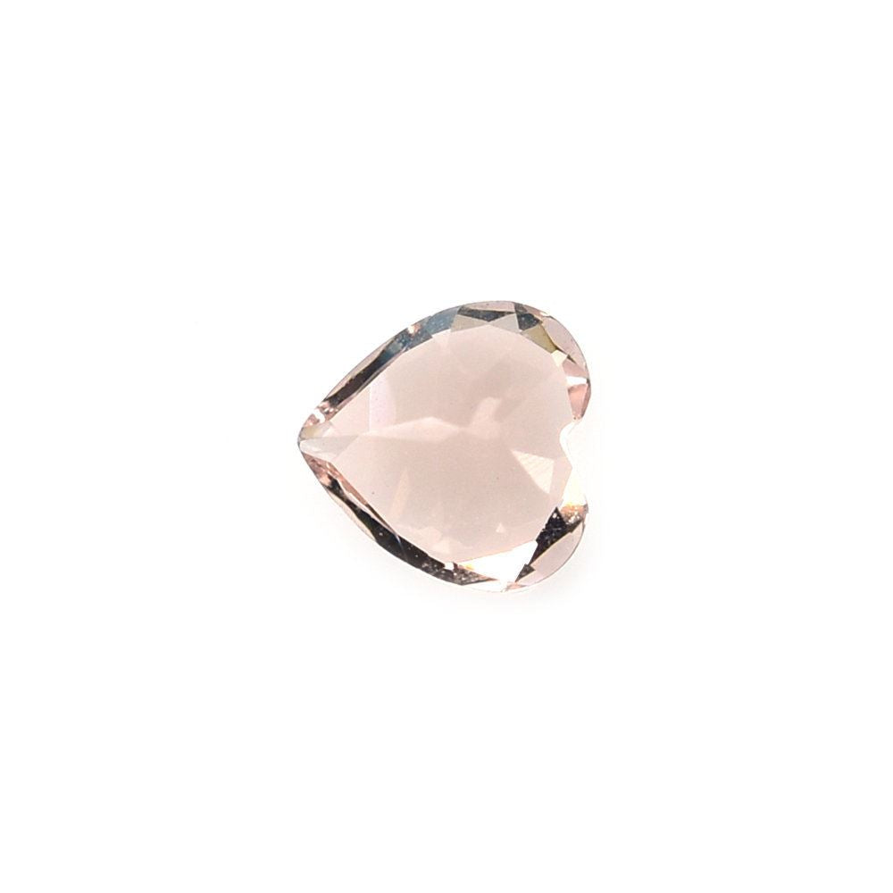 PEACH MORGANITE CUT HEART (AA/HI) 5X5MM 0.43 Cts.