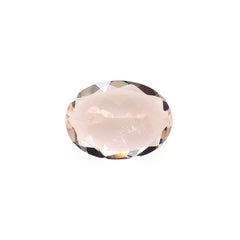 PEACH MORGANITE CUT OVAL (AAA/HI) 8X6MM 1.05 Cts.