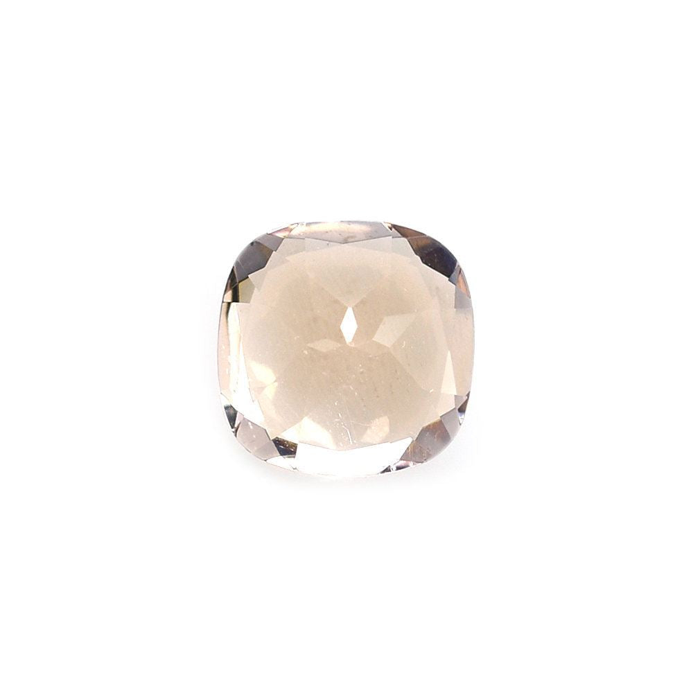 PEACH MORGANITE CUT CUSHION (AAA/HI) 6X6MM 0.87 Cts.