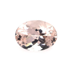 PEACH MORGANITE CUT OVAL (AAA/SI) 11X8MM 2.80 Cts.