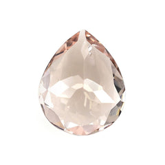 PEACH MORGANITE CUT PEAR (AA/SI) (WINDOW) 11X9MM 2.60 Cts.